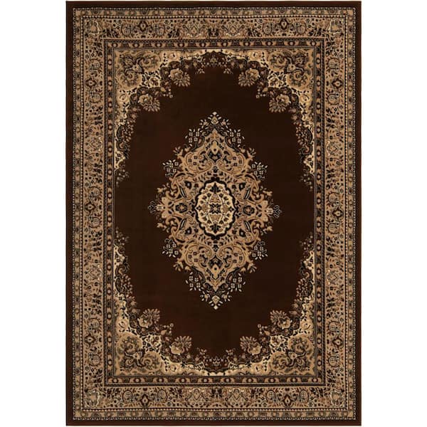 Reza Washington Brown 6' 0 x 9' 0 Area Rug