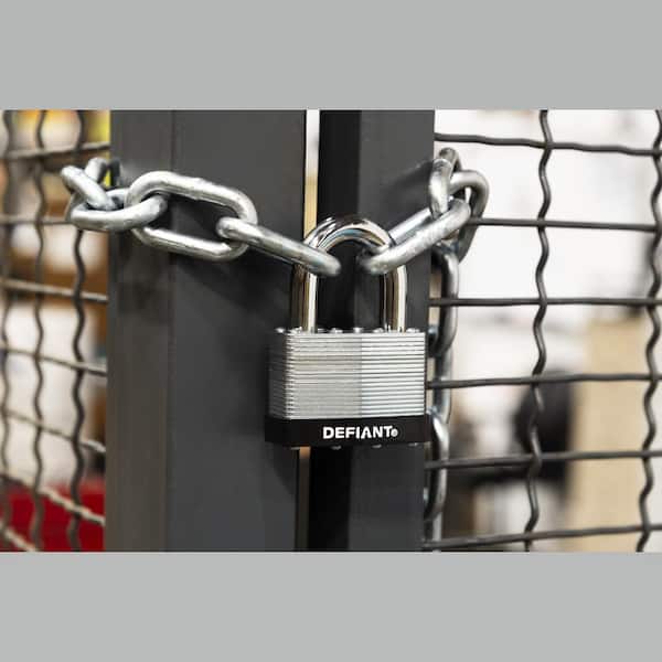1 Laminated Pad Lock 40mm Hardened 2 Keys Durable Steel Security Self  Storage