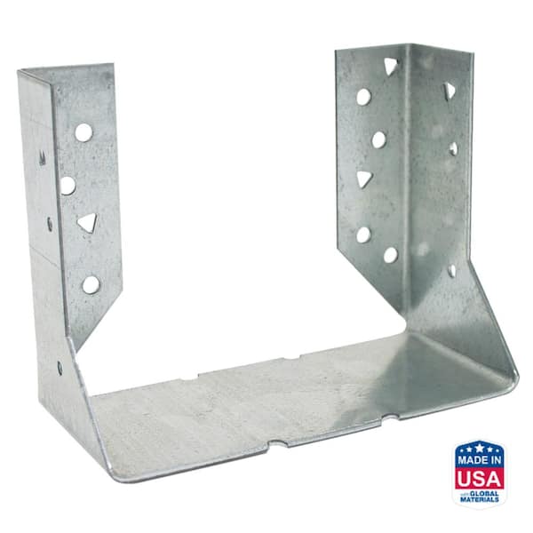 Simpson Strong-Tie HUC Galvanized Face-Mount Concealed-Flange Joist Hanger for 6x6 Nominal Lumber
