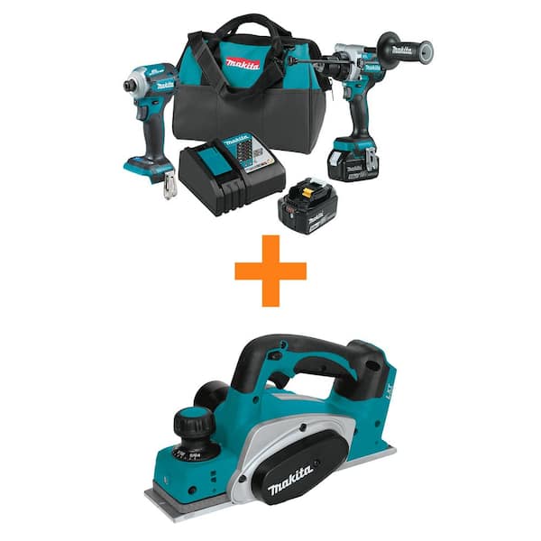 18-Volt LXT Brushless Cordless Compact Router Kit/Bonus 18-Volt LXT Cordless 3-1/4 in. Cordless Planer (Tool-Only) 18-Volt LXT Brushless Cordless Compact Router Kit/Bonus 18-Volt LXT Cordless 3-1/4 in. Cordless Planer (Tool-Only)