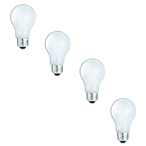 EcoSmart 100-Watt Equivalent A19 Halogen Light Bulb (4-Pack) EcoSmart 100-Watt Equivalent A19 Halogen Light Bulb (4-Pack)