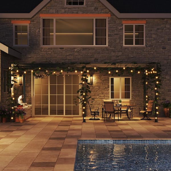 10 ft. x 20 ft. Gray Aluminum Frame Outdoor Patio Louvered Pergola with Adjustable Shade Roof