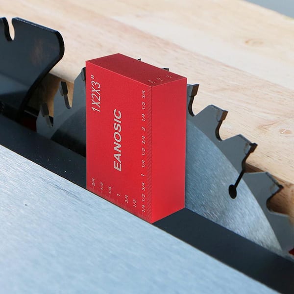 Angel Sar 15-Pieces Setup Blocks Height Gauge Set, Table Saw
