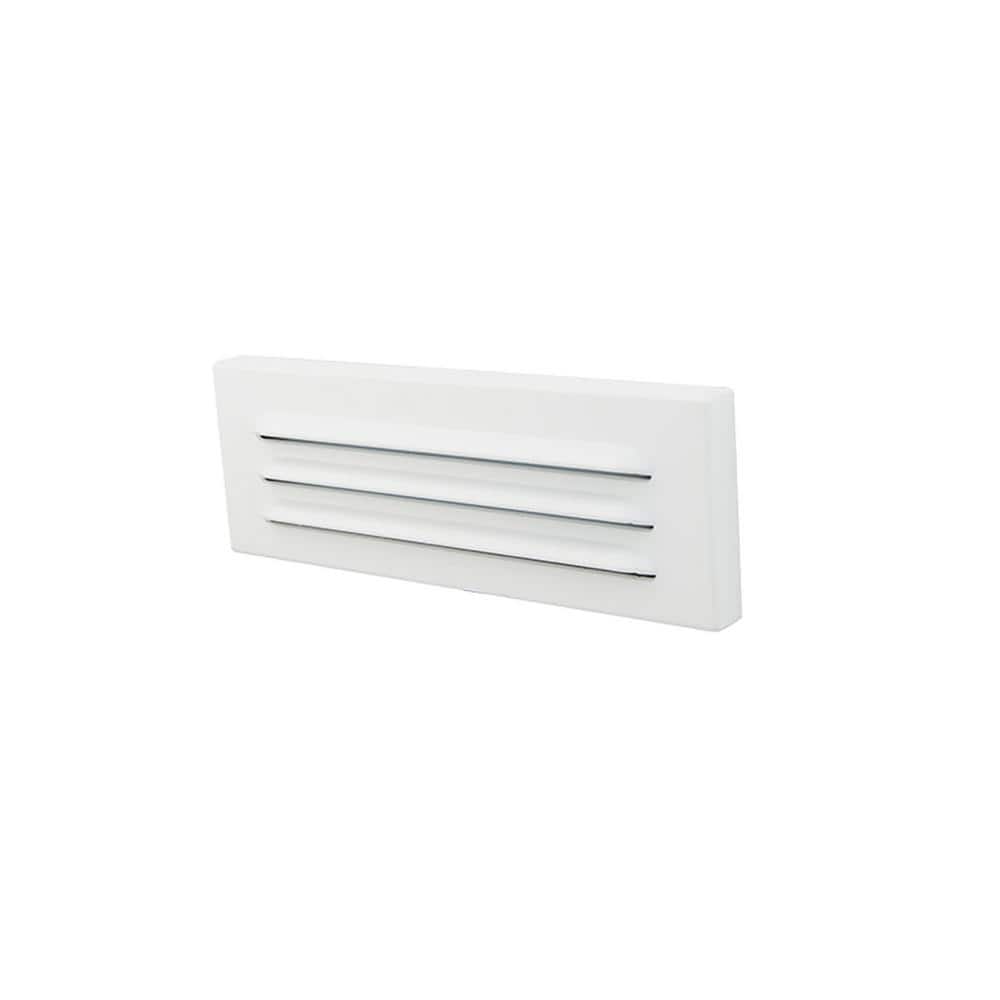 White Aluminum Alloy 9in LED Step and Wall Light