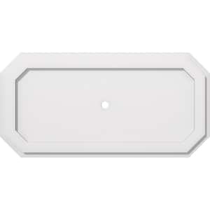 28 in. W x 14 in. H x 1 in. ID x 1 in. P Emerald Architectural Grade PVC Contemporary Ceiling Medallion