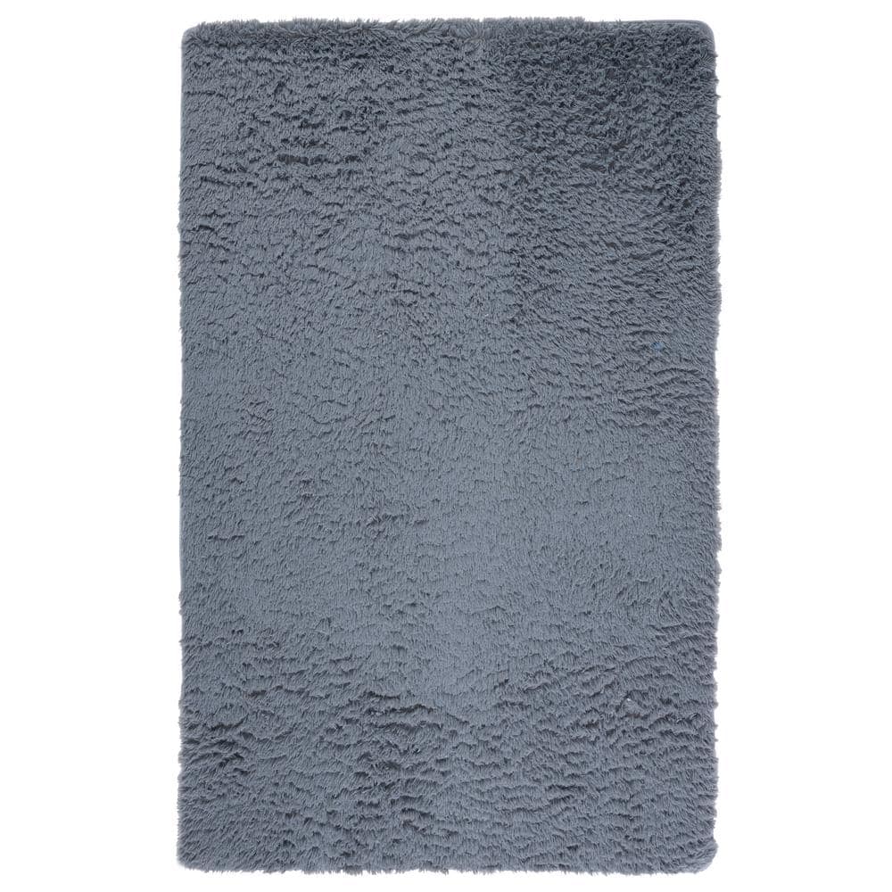 Soho Shag Dark Gray 6 ft. x 9 ft. Machine Washable Shag Area Rug price history on PriceWatchPro