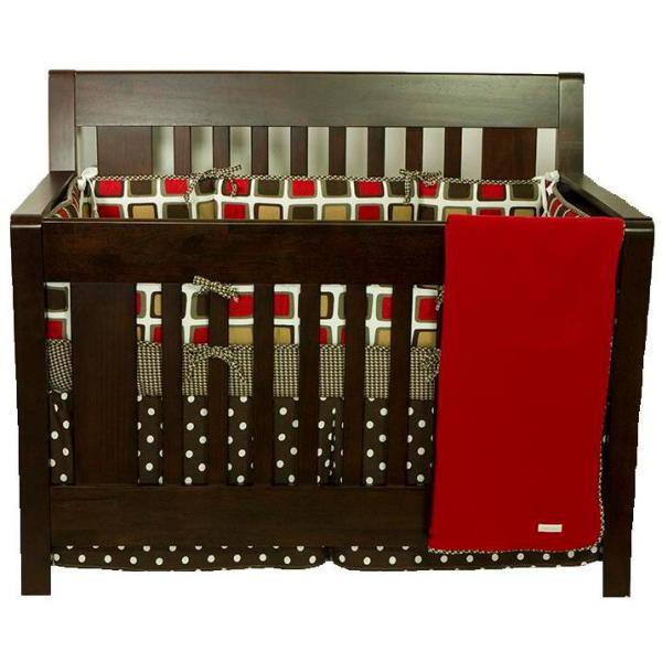 dog print crib sheets