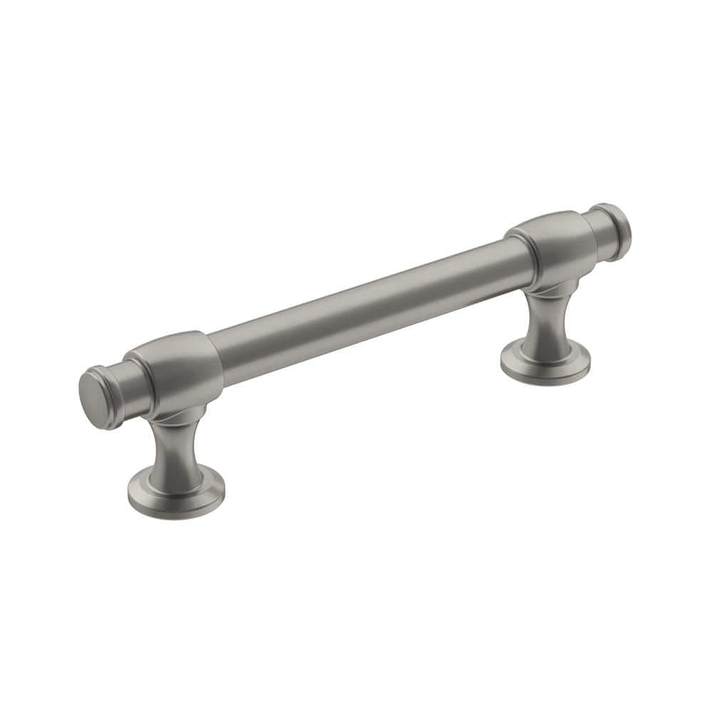 Winsome 3-3/4 in. (96mm) Traditional Satin Nickel Bar Cabinet Pull price history on PriceWatchPro