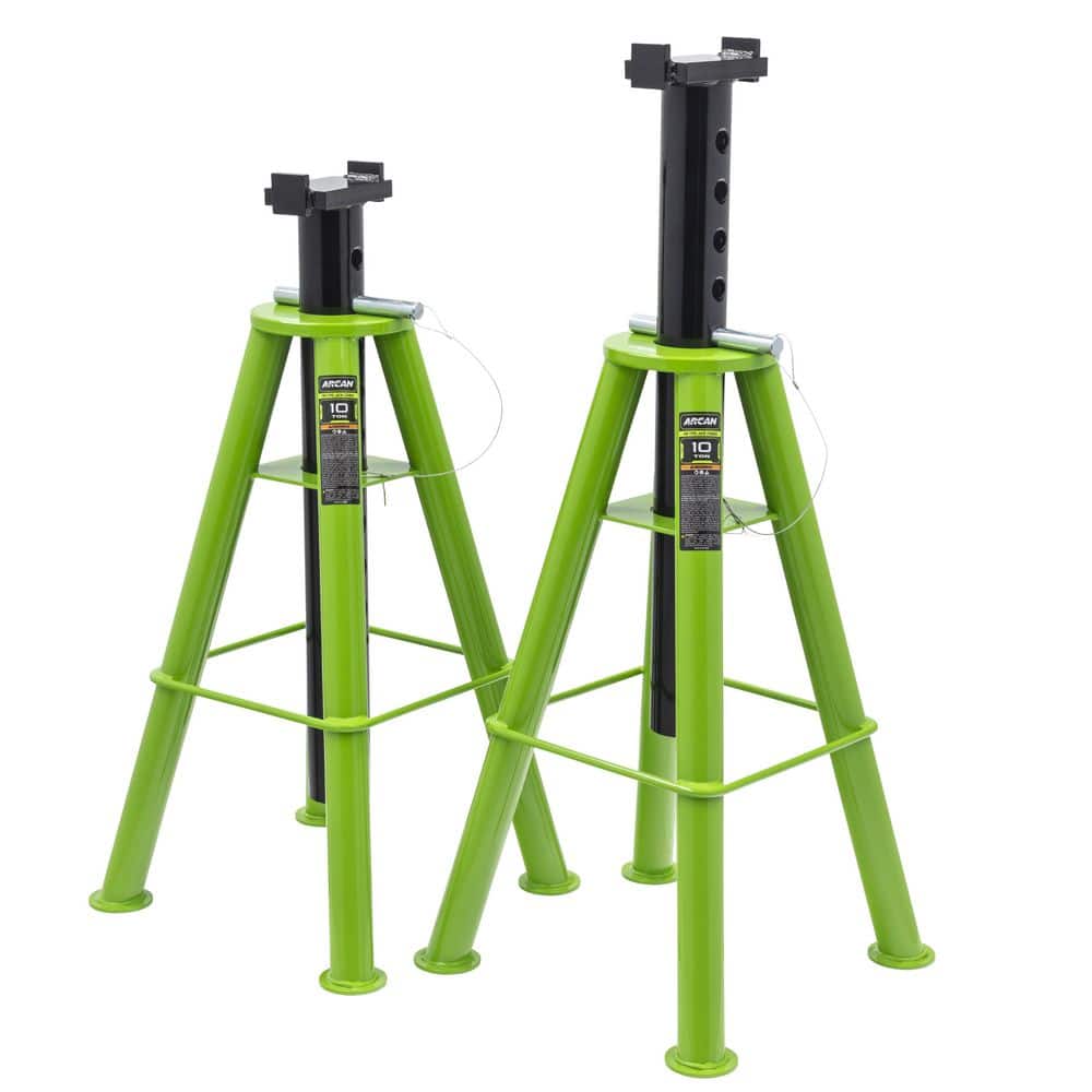 10-Ton High Height Pin Type Jack Stands, 2 Jack Stands price history on PriceWatchPro