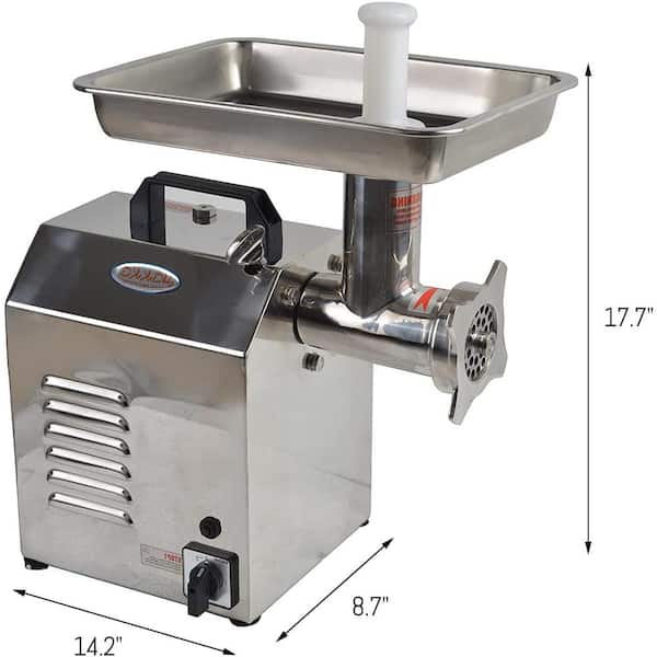 hakka 20L S/S Meat Mixer, Single Shaft, Fixing Tank, Handy Use and Electric  Use (With TC8 Body) FME20 - The Home Depot