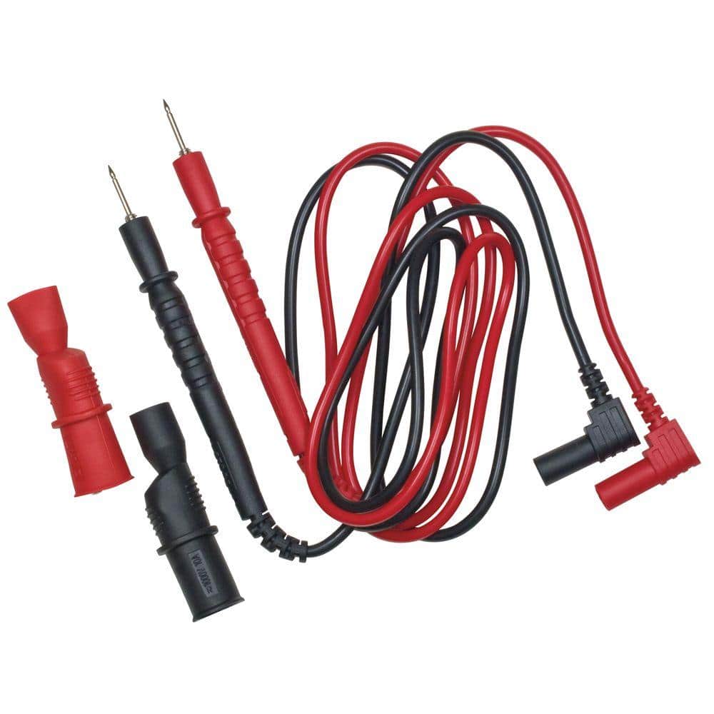 Electronic Electrician Test Lead Kit Fit Extech Tl809 Two Alligator Clips With R for sale online
