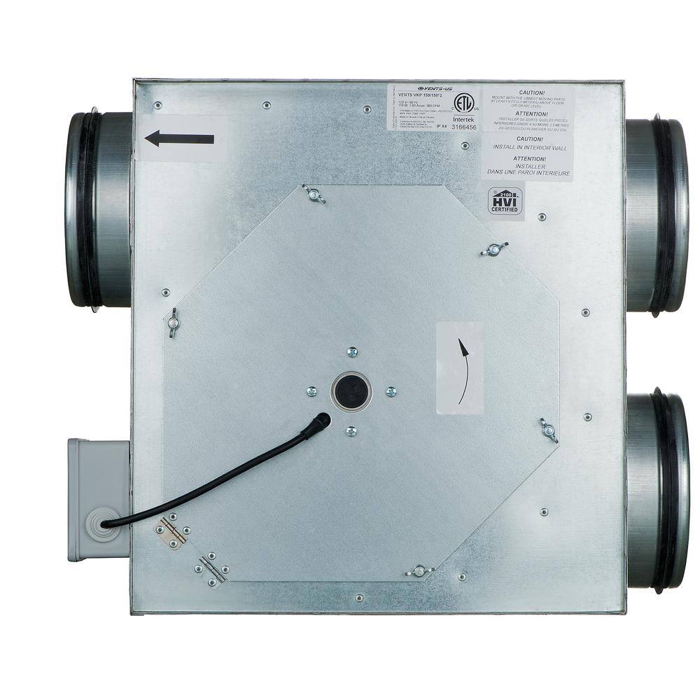 Line Roster Ventilation Buy 360 CFM Power 6 in. Centrifugal In-Line Ventilation Fan with Two 6 ...