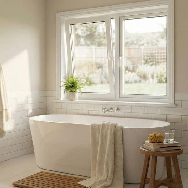 Avora Doors and Windows 48 in. x 60 in. Elite Euro White Exterior