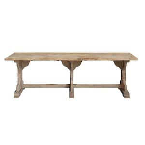 Backyard Farmer Brown Reclaimed Wood Dining Table with Trussel