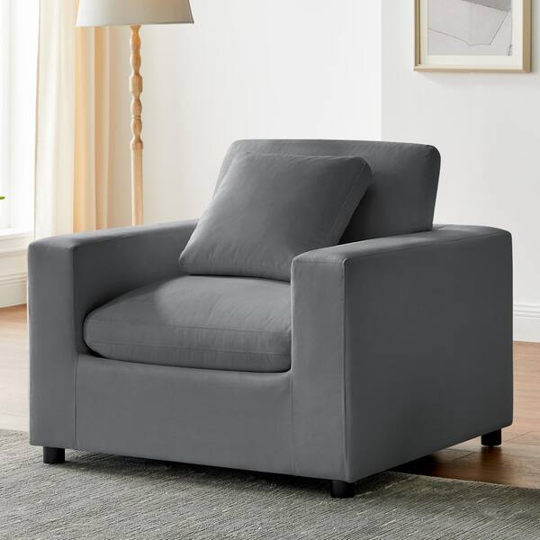 Casella velvet armchair discount