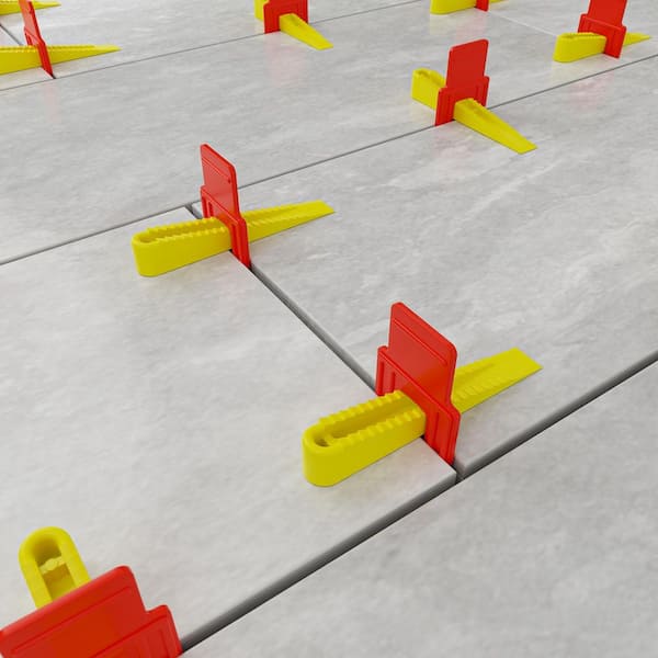 LASH Red 1/8 in. Clip, Part A of 2-Part Tile Leveling System 100-Pack