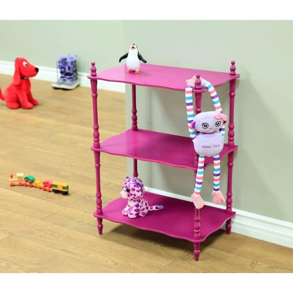 Homecraft Furniture 11-4/5. in. W x 18-1/9 in. H Rectangular Freestanding Decorative Shelf