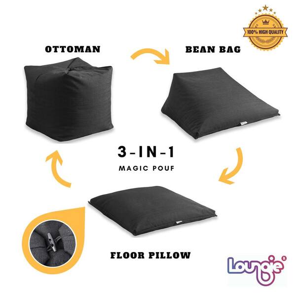 Bean Convertible Bag in Black