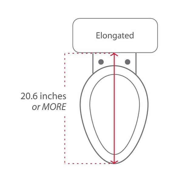 Lotus ATS-1000 Smart Electric Bidet Seat for Elongated Toilets in White