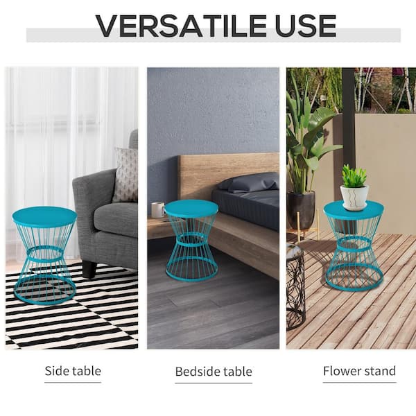 Side table online outsunny