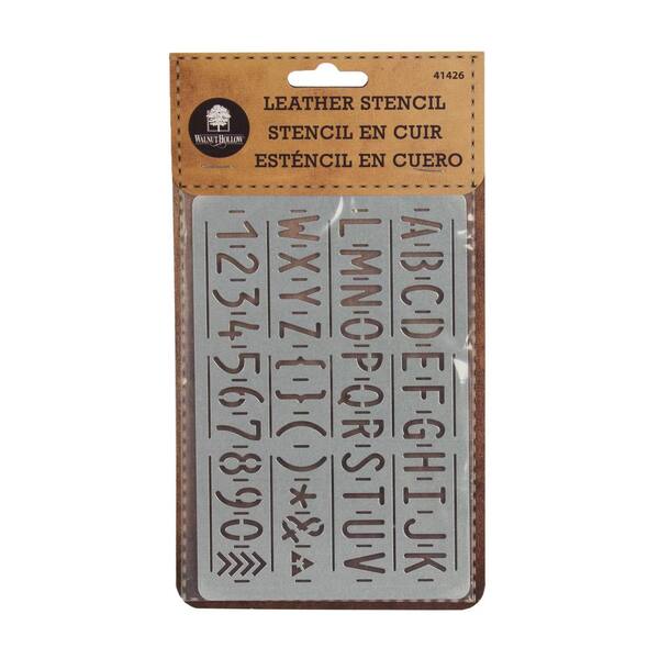 Walnut Hollow Leather Stencil