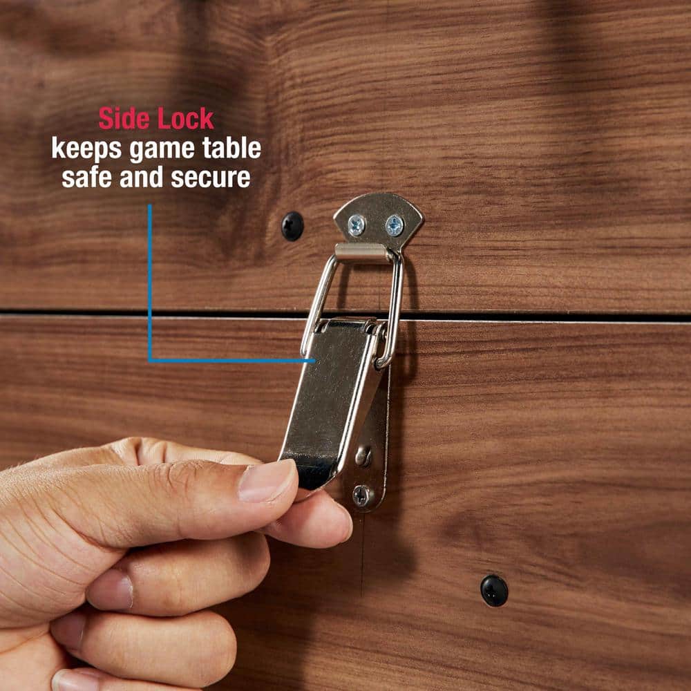 MD Sports 48" 5-in-1 Combo Game Table with Basketball