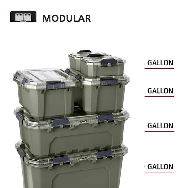 Husky 5-Gal. Professional Heavy Duty Waterproof Stackable Plastic