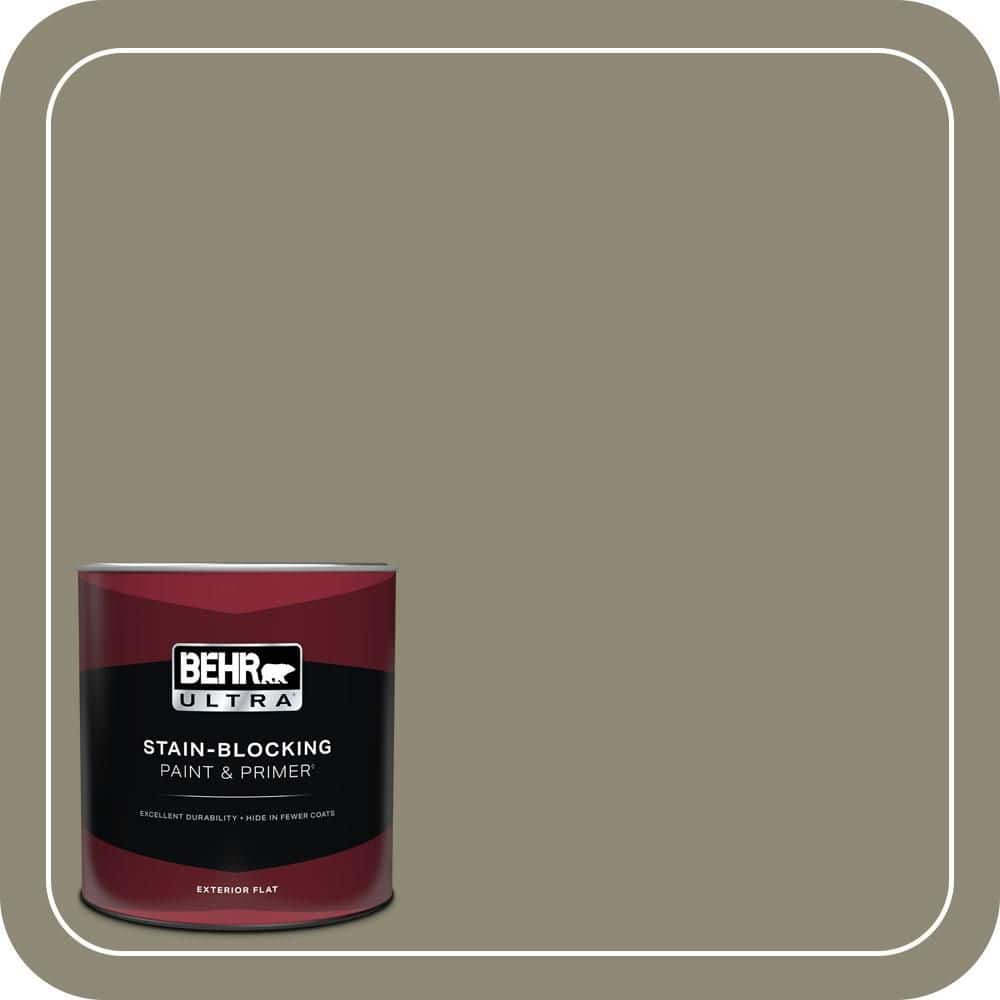 1 qt. #780D-6 Witch Hazel Flat Exterior Paint & Primer price history on PriceWatchPro