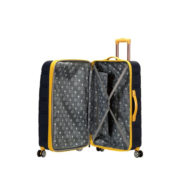 Rockland 28 in Expandable ABS Dual Wheel Spinner, Navy