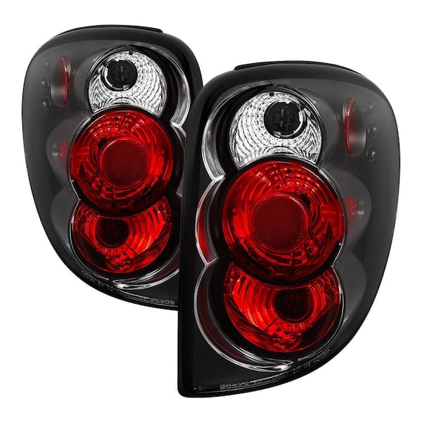 Dodge Caravan/Grand Caravan 01-07 / Chrysler Town & Country 01-07 /Chrysler Voyager 00-03 Euro Style Tail Lights - Black
