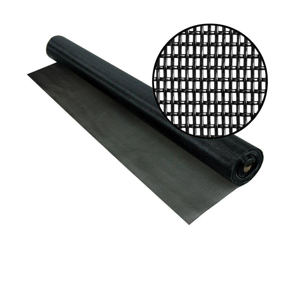 Phifer 72 In X 50 Ft Black Petscreen 3009403 The Home Depot