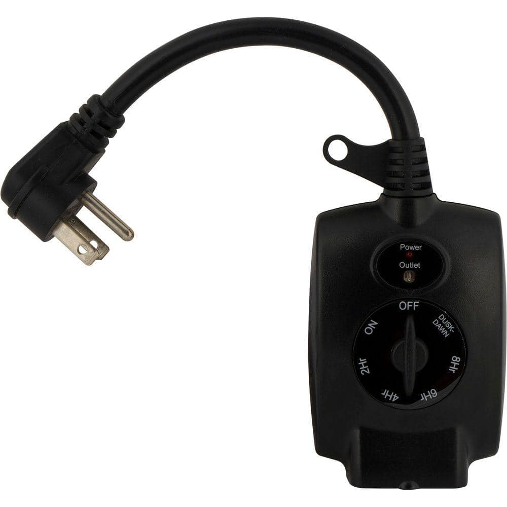 Outdoor plug countdown timer 2 outlet