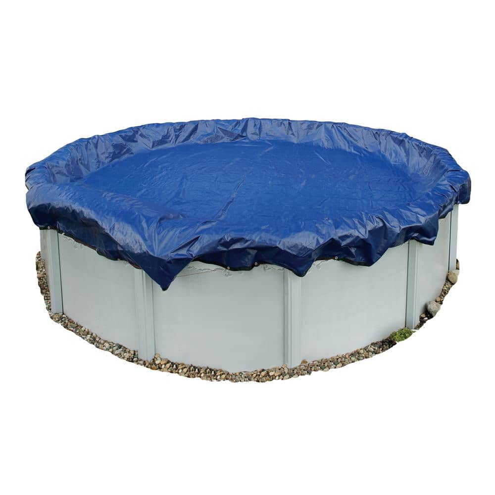 Blue Wave 15-Year 36 ft. Round Blue Above-Ground Winter Pool Cover BWC915 Sansujyuku sansujyuku.com