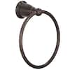 Moen Brantford Towel Ring In Oil Rubbed Bronze Yb Orb The Home Depot