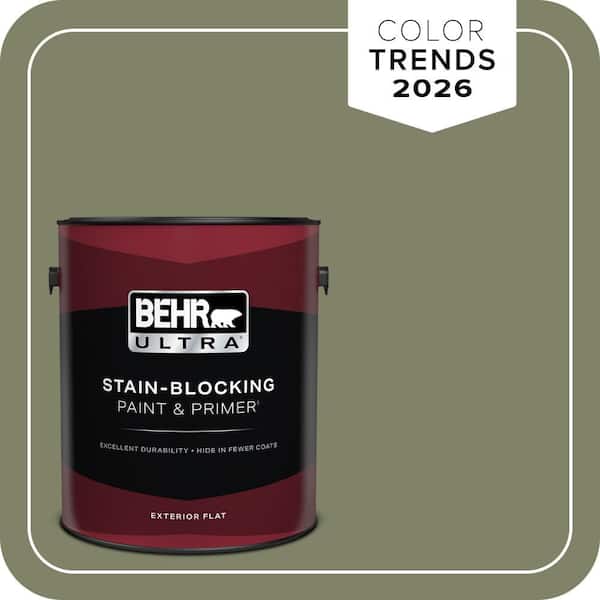 BEHR ULTRA 1 gal. #S380-6 Ecological Flat Exterior Paint & Primer