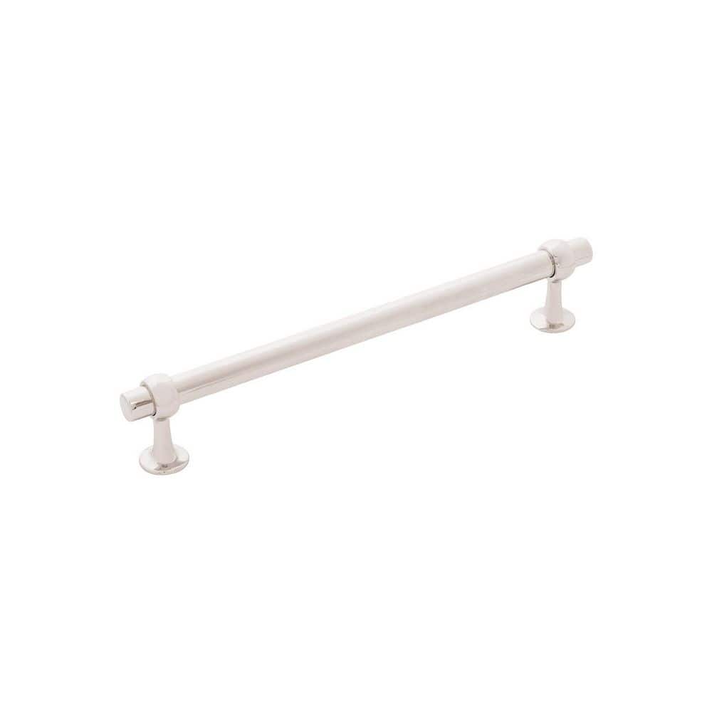 Ostia Collection Pull 7-9/16 in. (192 mm) Center to Center Polished Nickel Bar Cabinet Pull price history on PriceWatchPro