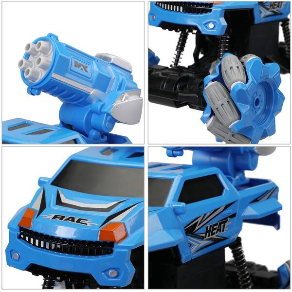 Car for Toddler Boys Small Engines That Run Printing Frictional Toy Car  Children Absorbing Off Road Vehicle Toys 360° Rotating Drift Stunt Toy Car