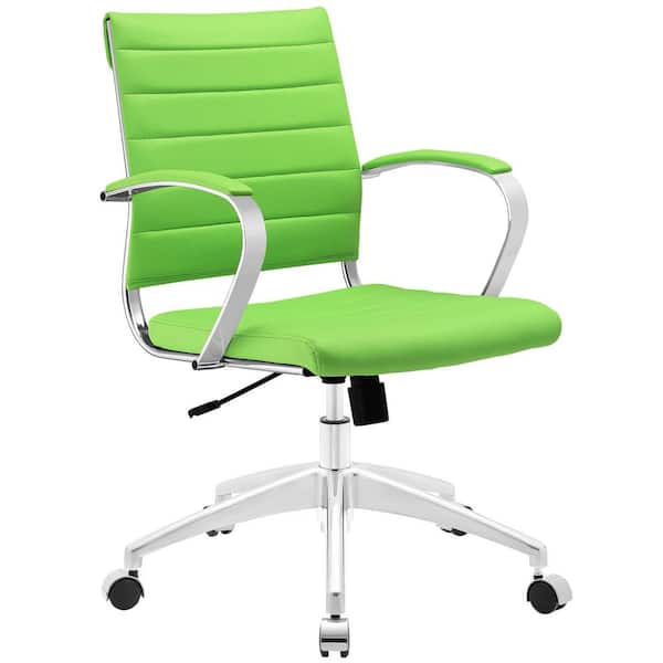 MODWAY Jive Mid Back Office Chair in Bright Green