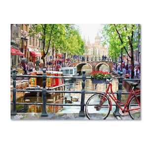 24 in. x 32 in. "Amsterdam Landscape" by The Macneil Studio Printed Canvas Wall Art