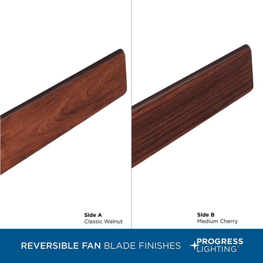 Braden Architectural Bronze 56" Low Profile Ceiling Fan with LED & Remote