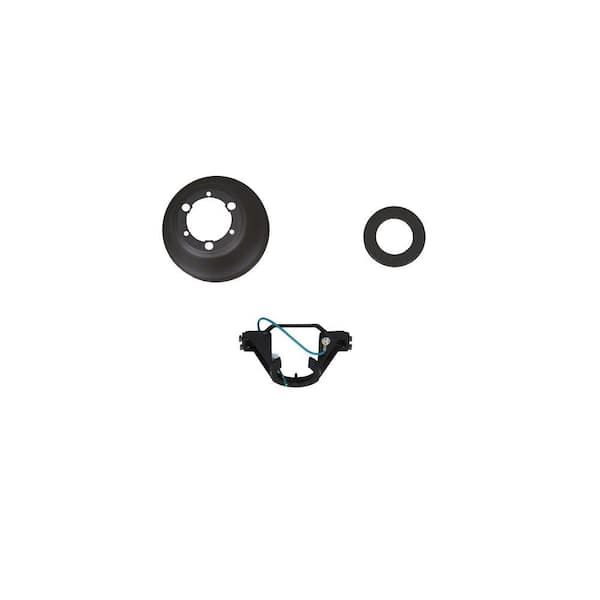 Air Cool Brookhurst 52 in. Oil Rubbed Bronze Ceiling Fan Replacement Mounting Bracket and Canopy Set