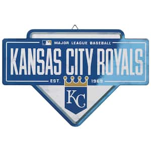 Kansas City Royals Base Wood Wall Decor