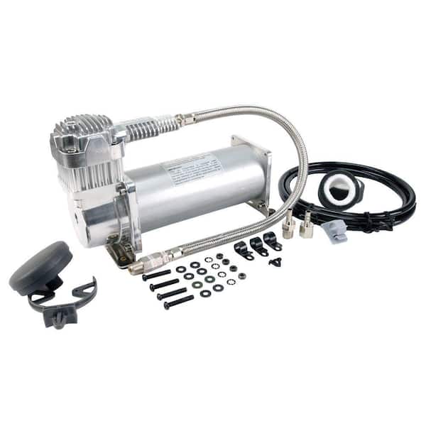450c 12-Volt Silver Air Compressor Kit Silver Compressor Kit 100% Duty, CE, Sealed IP67