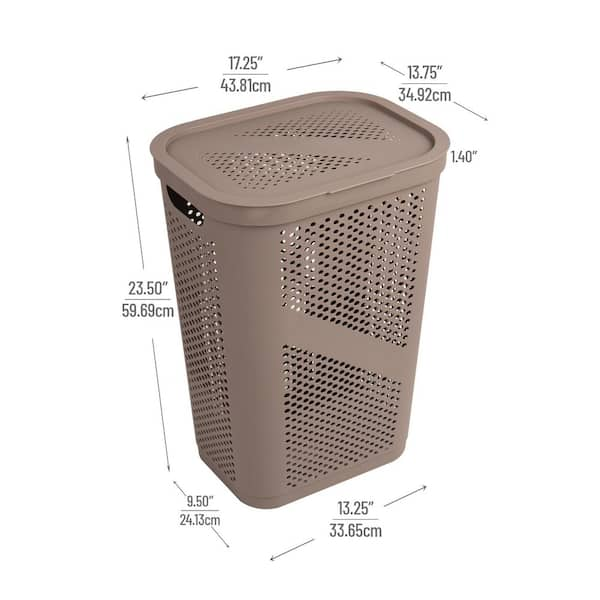 Mind Reader Basket Collection 60 Liter (15kg/33lbs) Capacity