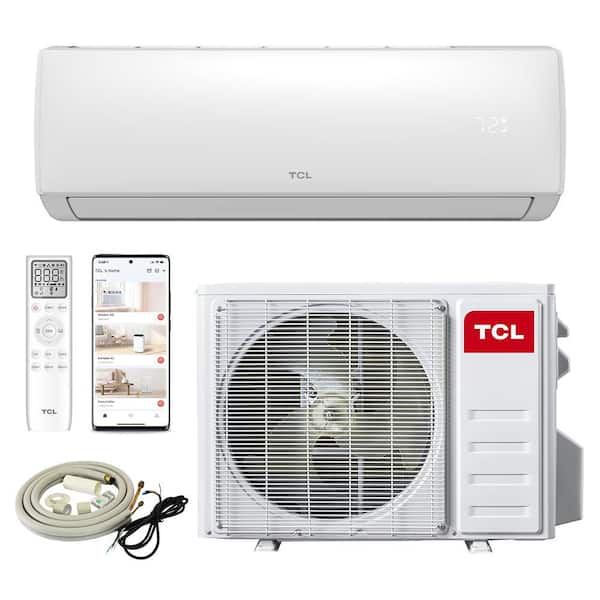 Low Ambient 1-Zone 36,000 BTU 19 SEER2 Ductless Mini Split Heat Pump Air Conditioner System with 16 ft. Lines 230V