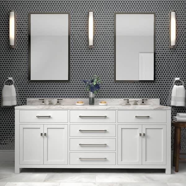 Restore Charcoal 10 in. x 12 in. Glazed Ceramic Hexagon Mosaic Tile (9.72 sq. ft./Case)
