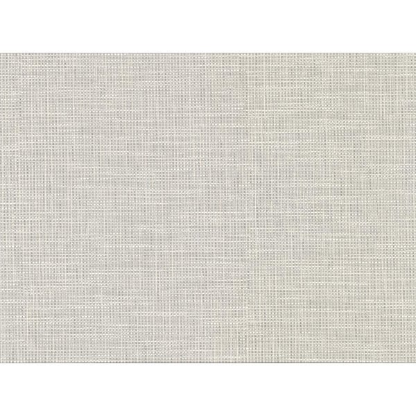 A-Street Prints Chiniile Grey Linen Texture Wallpaper