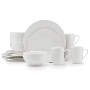 For Me White Dinnerware Set (16-Piece)