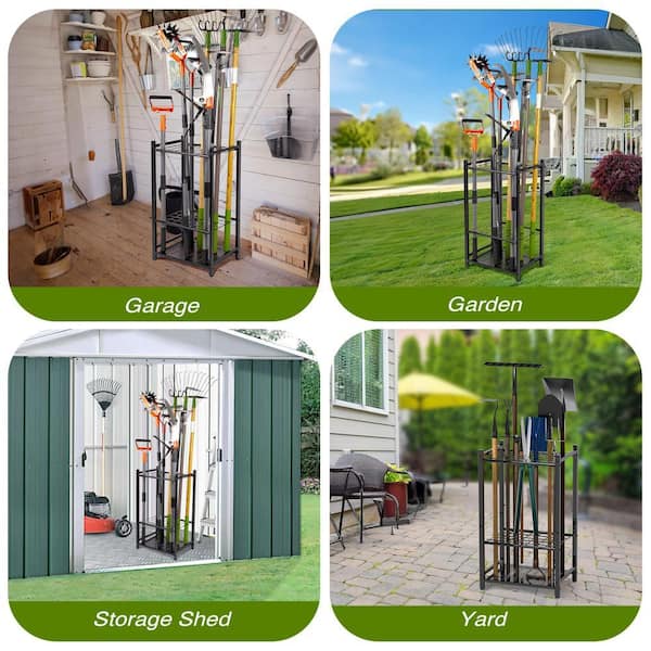Sttoraboks 3-Tier Garden Tool Organizer for Garage Organization