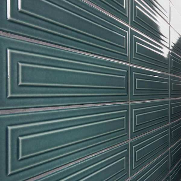 Have a question about Ivy Hill Tile Colorwave Framed Emerald